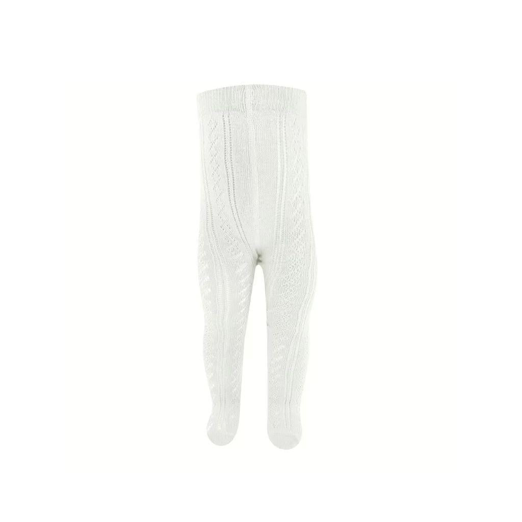Ewers Collants tricot Traforato latte