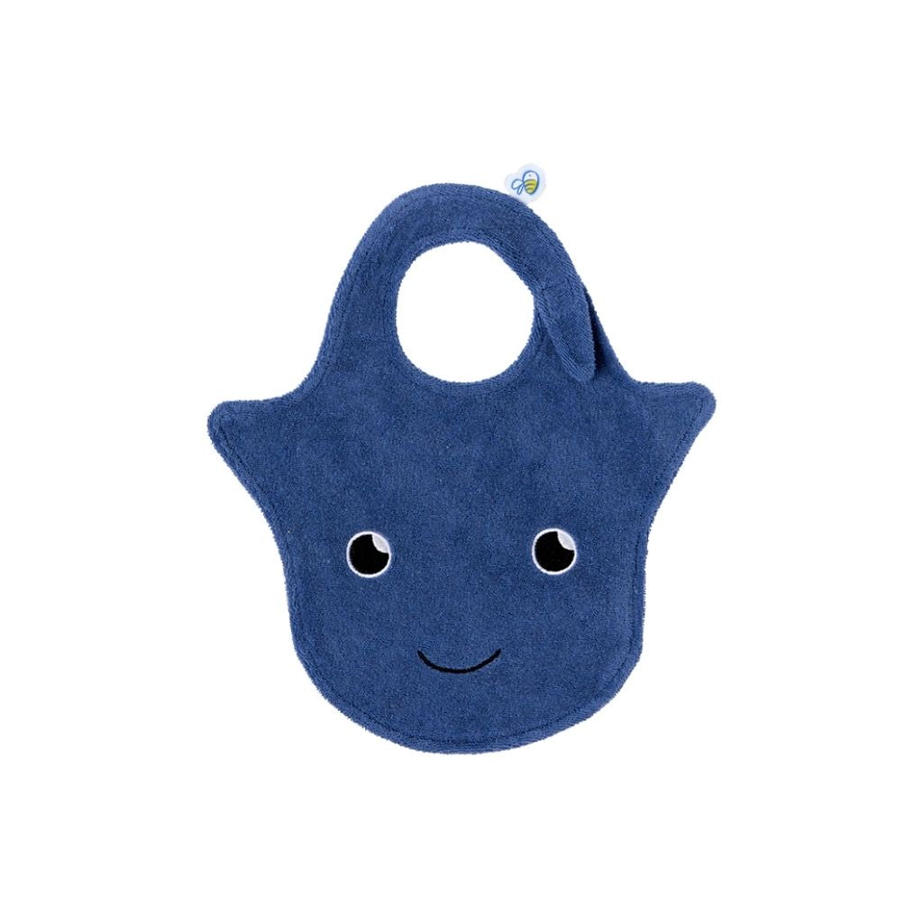 Dreambee Slabbetje Billie rog blauw