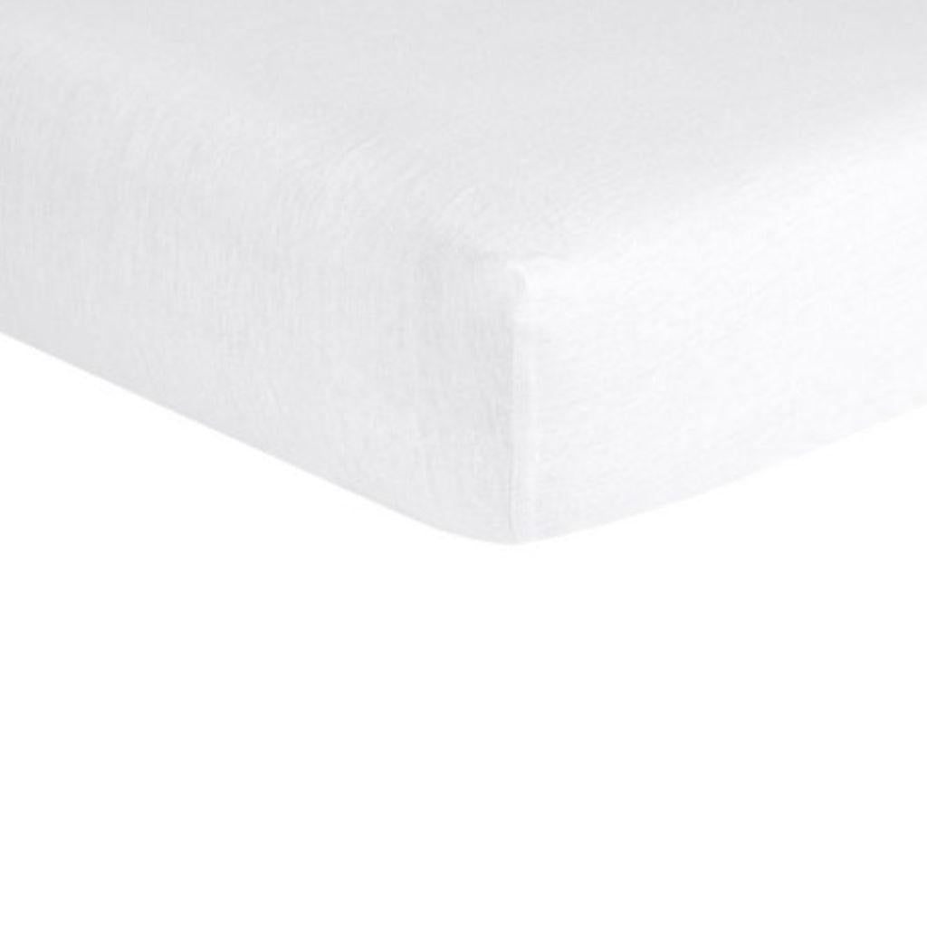 Dreambee Drap pour berceau ou parc Essentials blanc