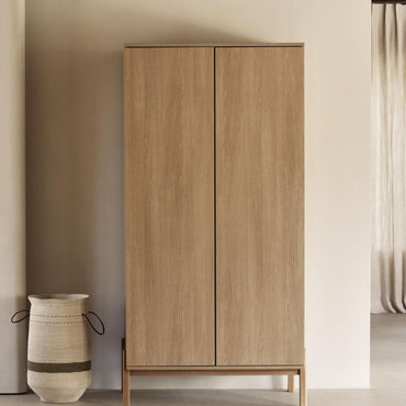 Quax 3-delige babykamer (bed L 140 x B 70 cm + commode met verlengstuk+ kast met 2 deuren) Ashi Honey Ash