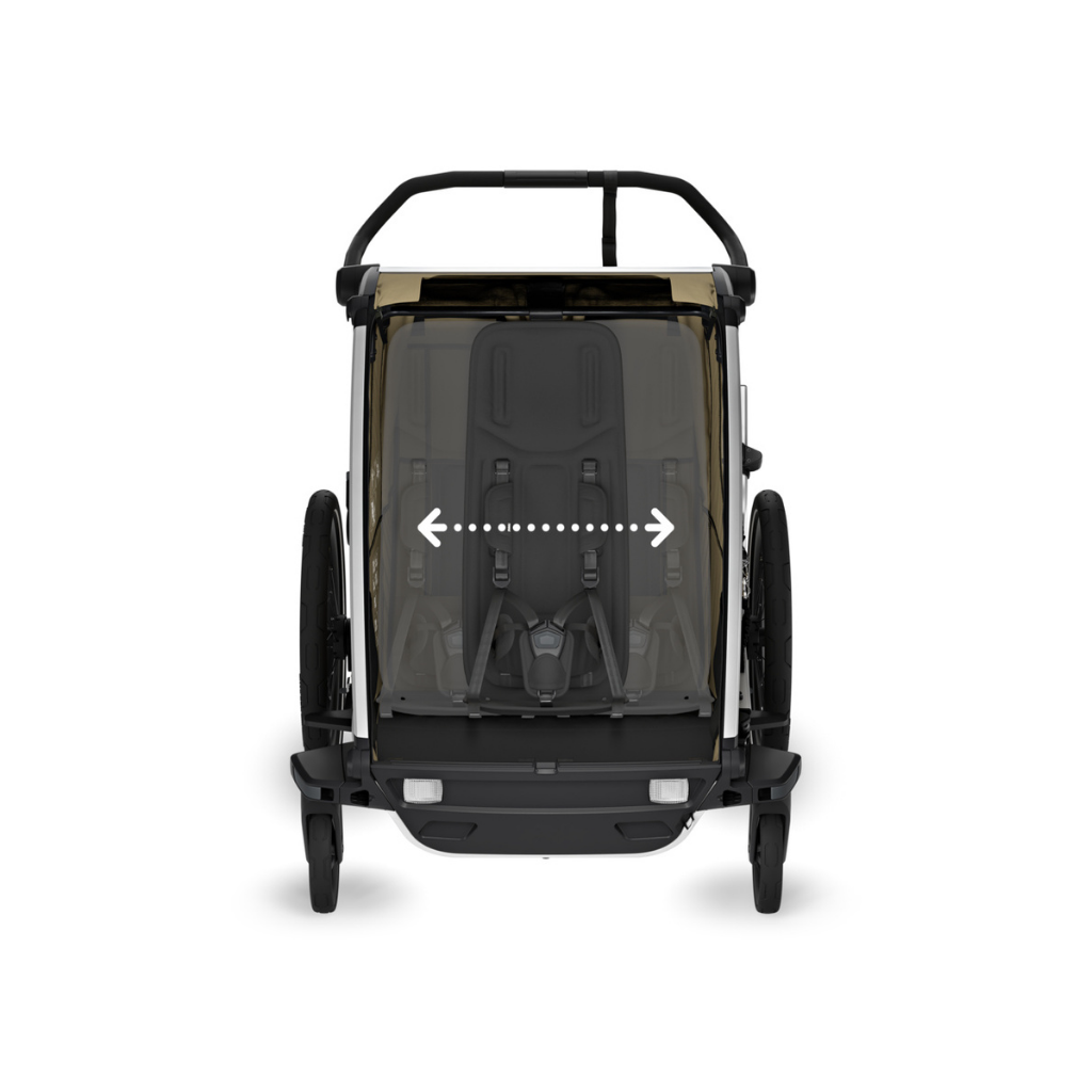 Thule Fietskar G3 Chariot Cross 2 Double Khaki