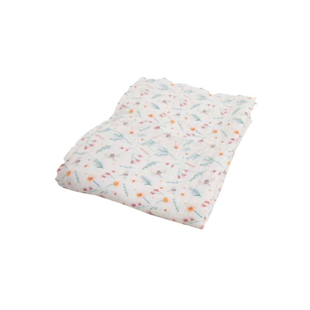 Dreambee Drap tetra Oscar Flowers L 110 x Lg 110 cm