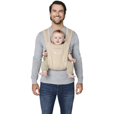 ERGObaby Porte-bébé ventral Embrace Soft Air Mesh Cream