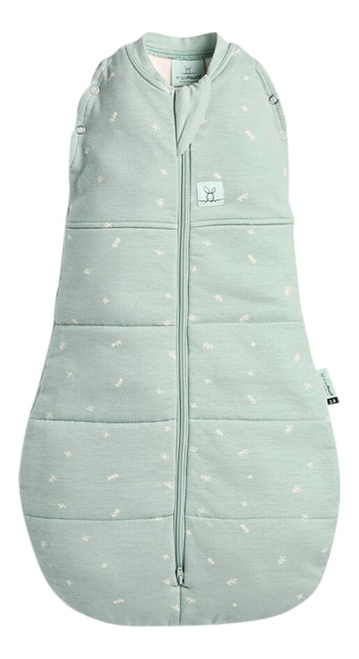 Ergopouch Sac d'emmaillotage / Sac de couchage d'hiver Cocoon TOG 2,5 Sage Green 80 cm