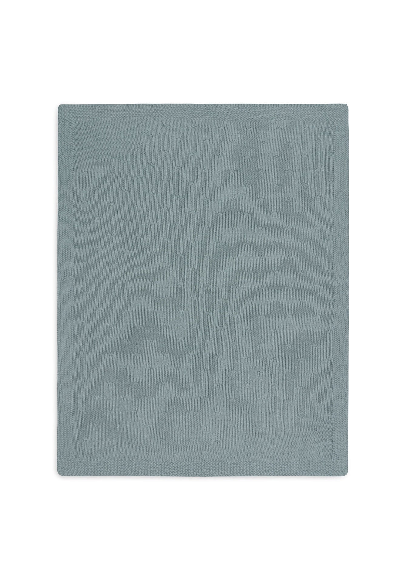 Jollein Deken voor bed Cosy Knit Sea Green katoen B 150 x L 100 cm