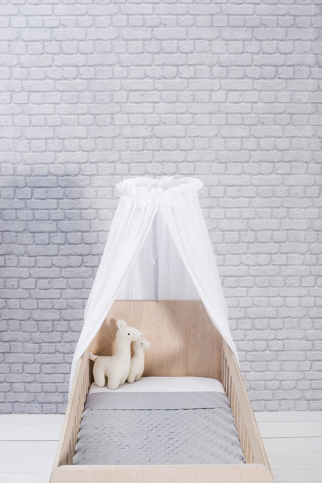 Jollein Ciel de lit Vintage white 155 cm