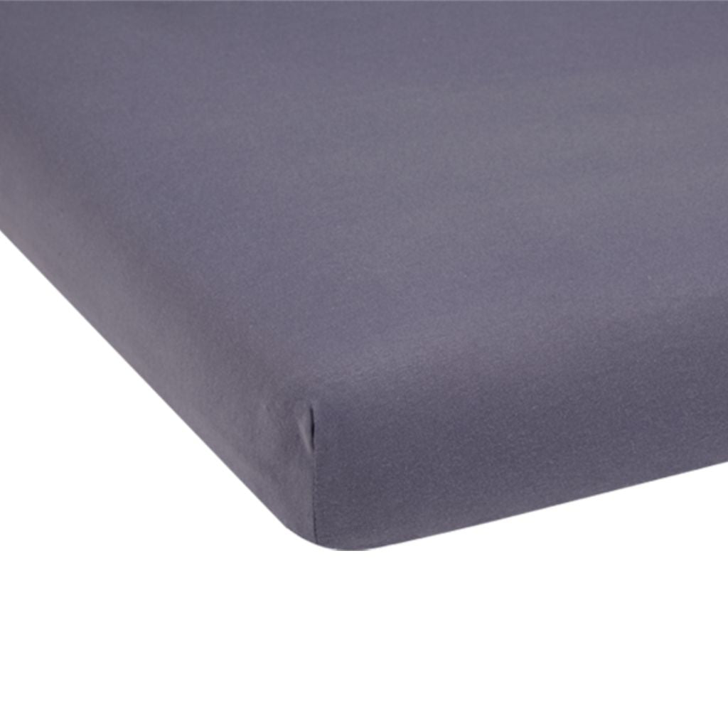 Dreambee Drap-housse pour lit Essentials bleu Lg 60 x L 120 cm