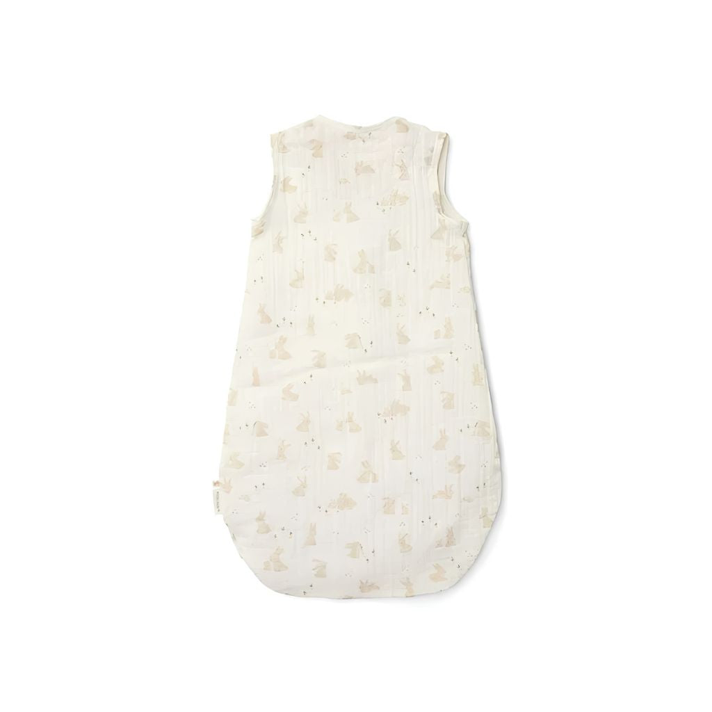 Little Dutch Sac de couchage d'été Newborn Naturals Baby Bunny TOG 0,5 White 70-90 cm