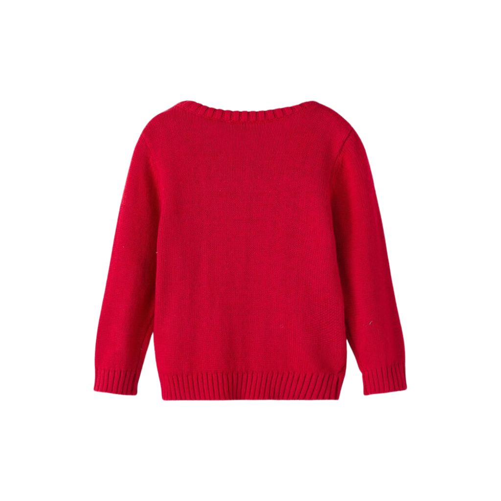 Pull gebreid, m56, Jester Red, girl