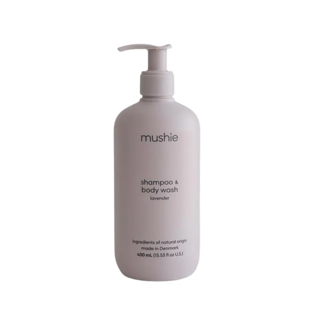 Mushie shampoo en body wash, Lavendel, 400ml