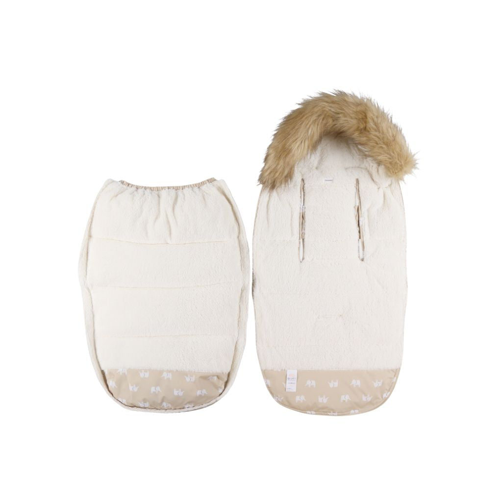 Noukie's Voetenzak Mix & Match waterafstotend Beige