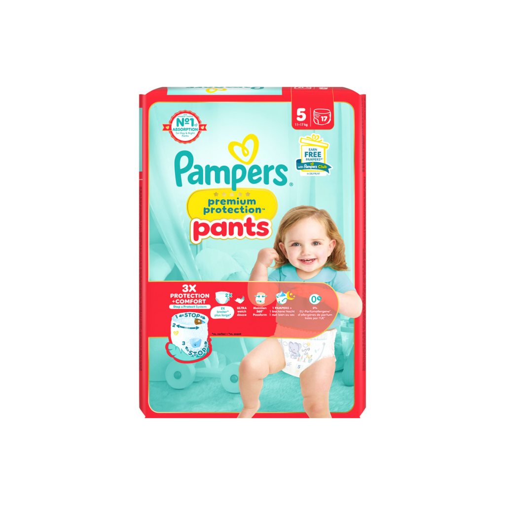 Pampers Couche-culotte Premium Protection Taille 5