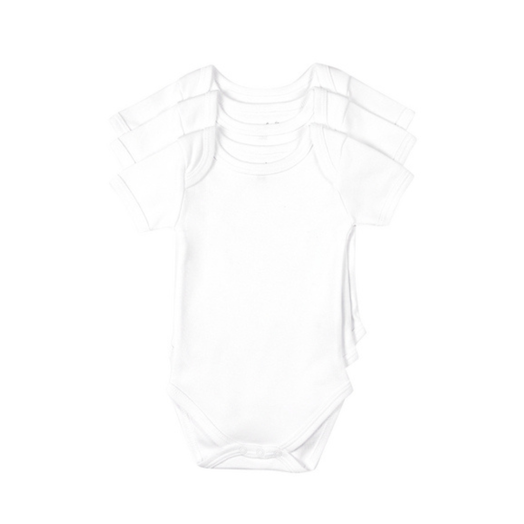 Dreambee Body à manches courtes Essentials Off White - 3 pièces
