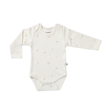 Dreambee Body à manches longues Billie poisson-globe beige - 2 pièces taille