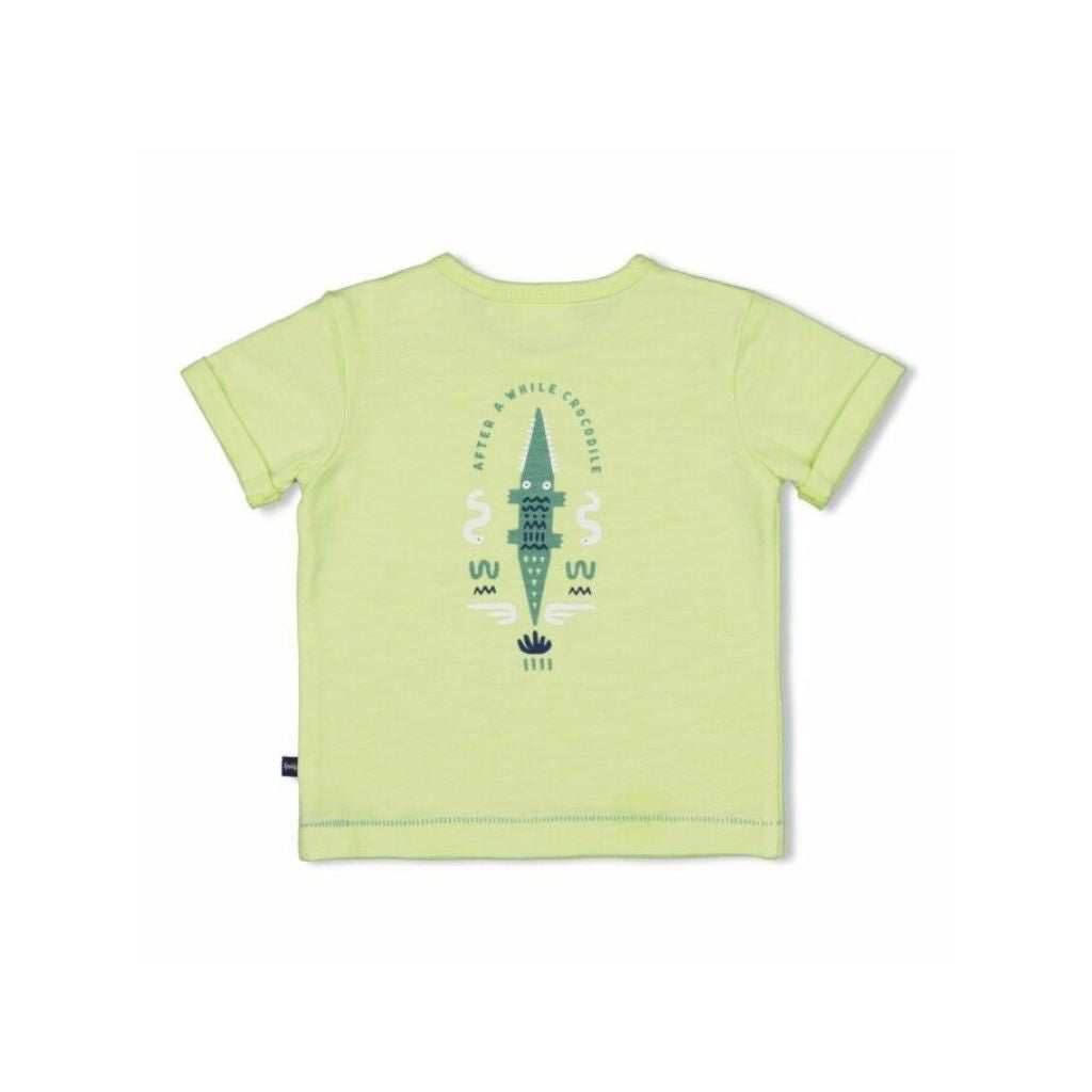 Feetje T-shirt Later Gator M56 Lime Jongens