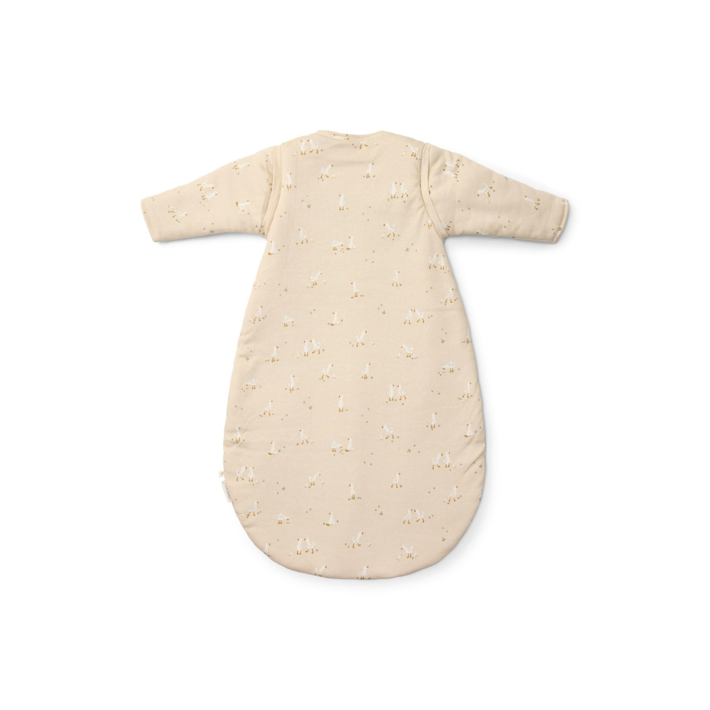 Little Dutch Winterslaapzak Newborn Naturals Little Goose TOG 2,6 Beige 90 cm