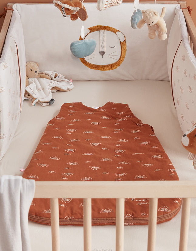 Noukie's Winterslaapzak Babou & Kendi TOG 2,0-3,5 Caramel 70 cm
