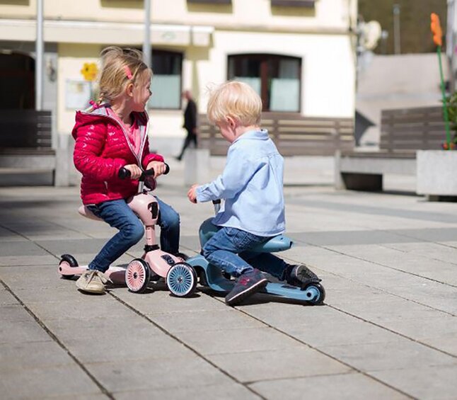 Scoot and Ride Loopfiets Highwaykick 1 roze