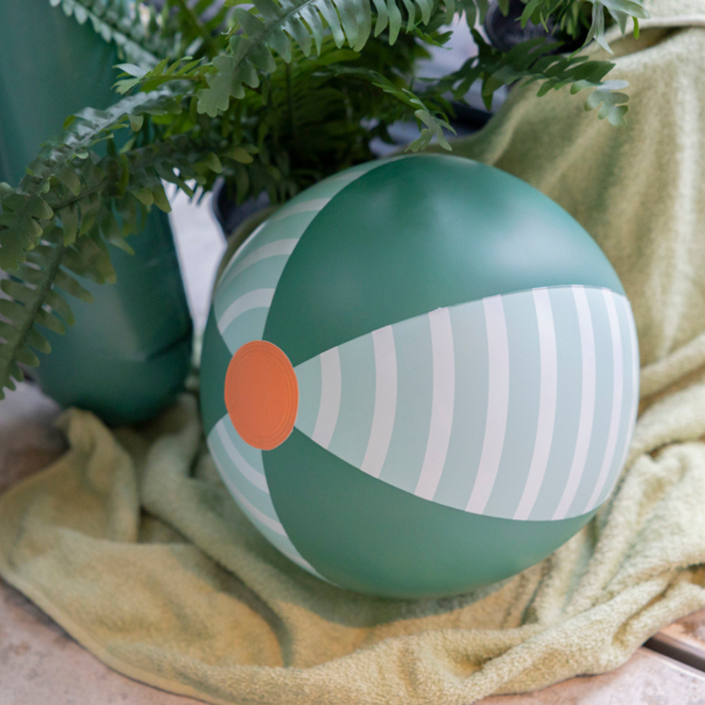 Beach ball 30cm - Garden green