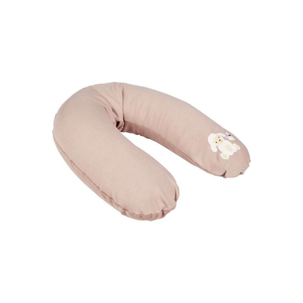 Dreambee Hoes voor positionerings- en borstvoedingskussen Jules & Odette tricot zachtroze