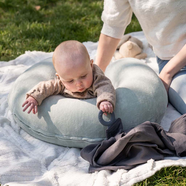 doomoo Borstvoedingsdoek/-sjaal Mom'n Play Tetra grijs