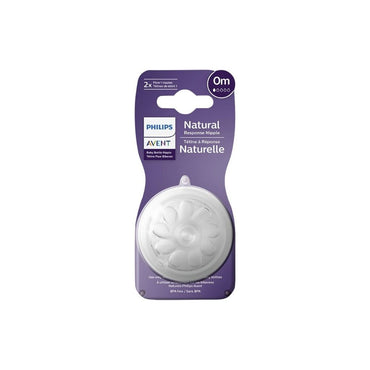 Philips AVENT Tétine Natural Response pour nouveau-né - 2 pièces