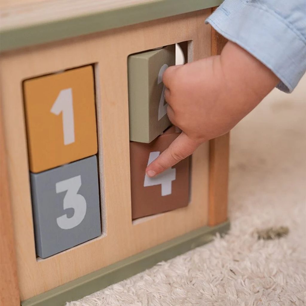 Little Dutch Cube d'activités en bois Little Farm