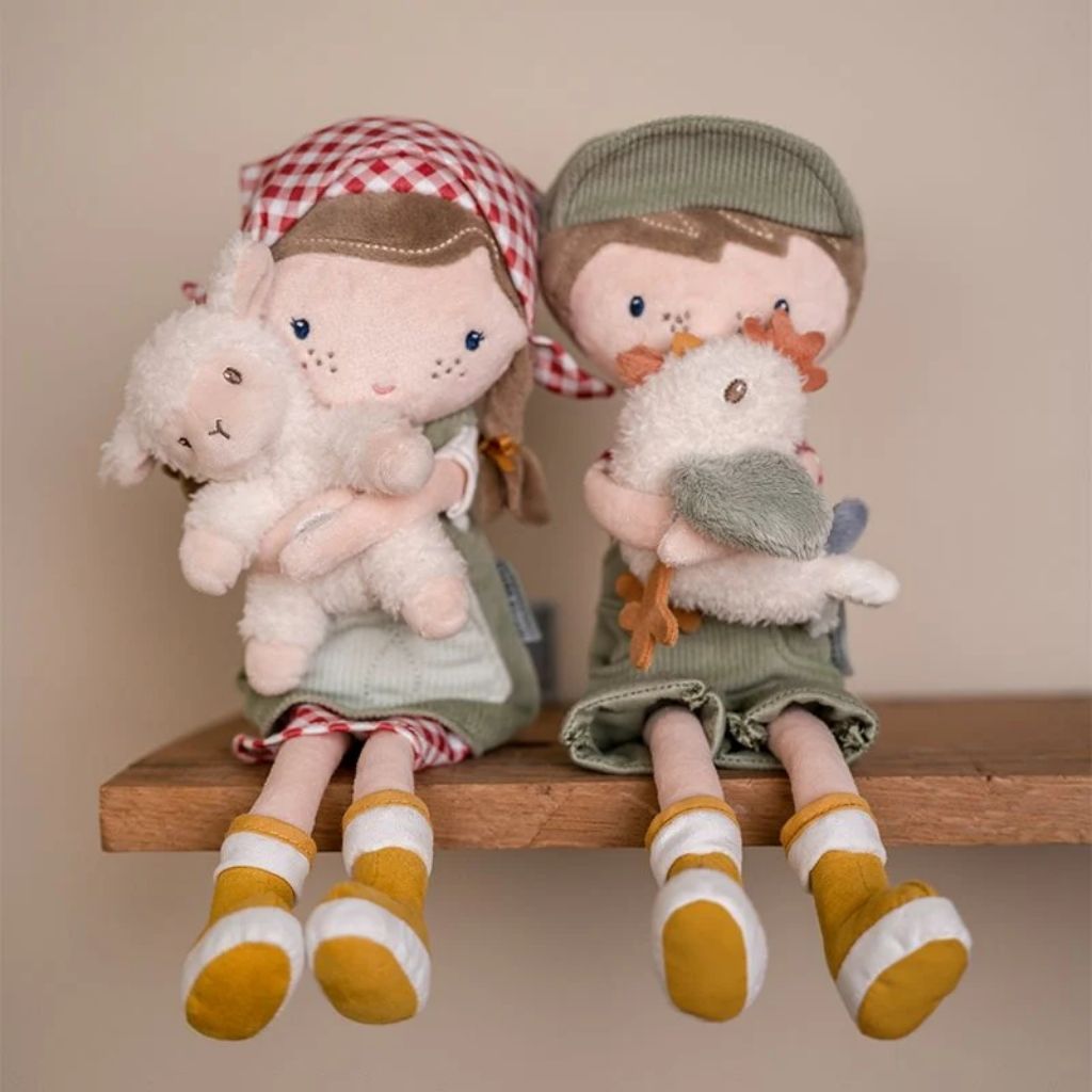 Little Dutch Knuffelpop Little Farm Jim 35 cm