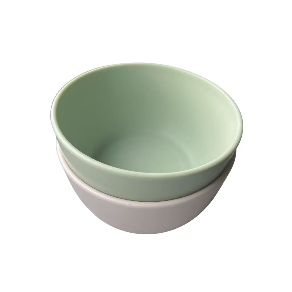 Dreambee Bol Essentials vert/beige - 2 pièces
