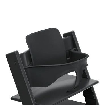 Stokke® Chaise haute Tripp Trapp® Bundel Black + Babyset² + Tablette-repas