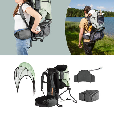 Babymoov Rugdrager Moov & Hike lichtgroen