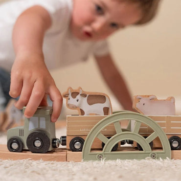 Little Dutch Set de jeu Little Farm train