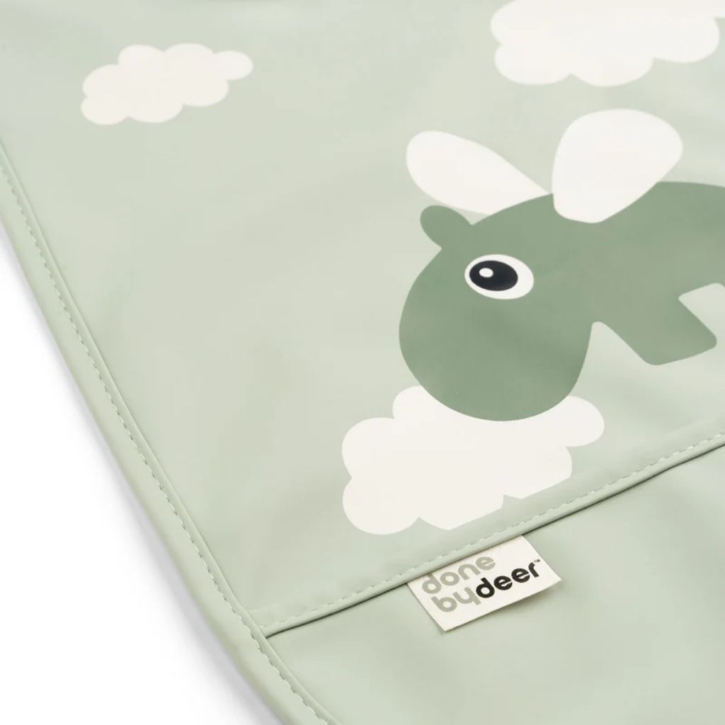 Done by Deer Slabbetje Happy Clouds Green