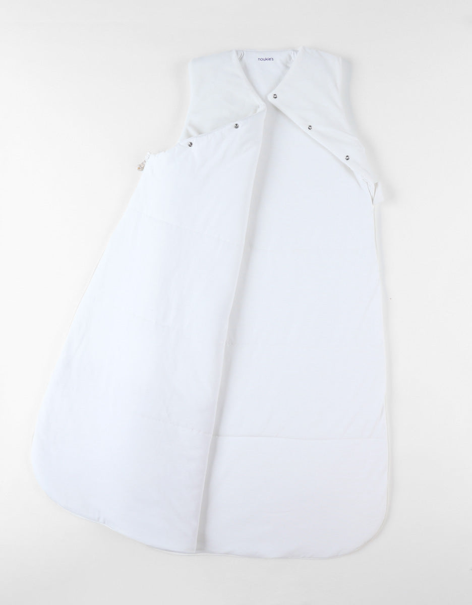 Noukie's Winterslaapzak Bali, Moka & Snow TOG 2,0-3,5 Ecru 100 cm