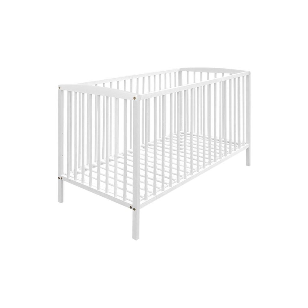 Amal II Lit de bébé One blanc L 120 x Lg 60 cm