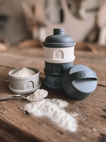 Béaba Doseur de lait en poudre Mineral Grey/Blue