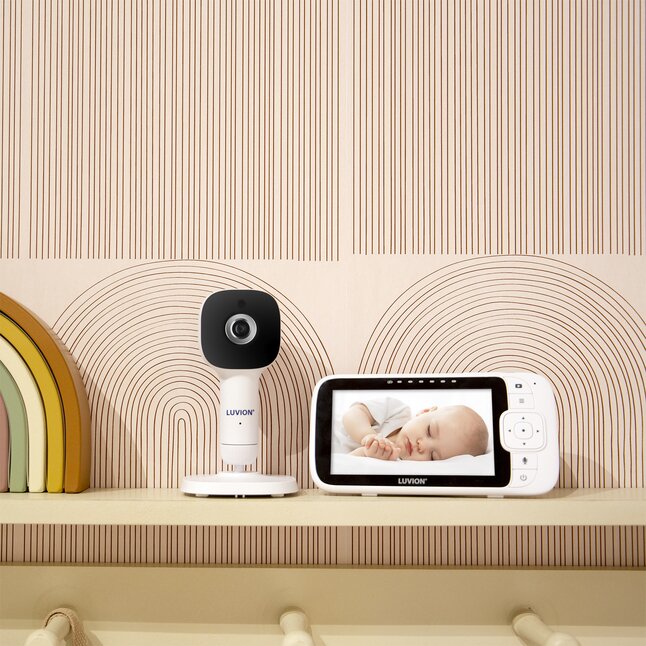 Luvion Babyphone avec caméra Essential Connect Crib