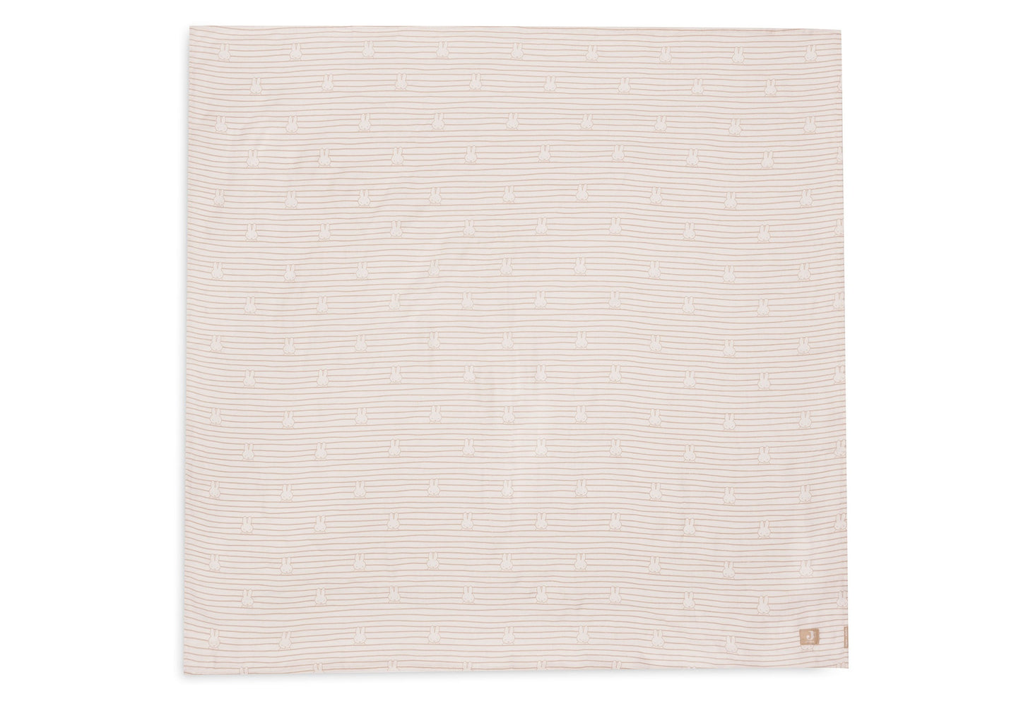 Jollein Essuie tetra XL Miffy Stripe Biscuit - 2 pièces