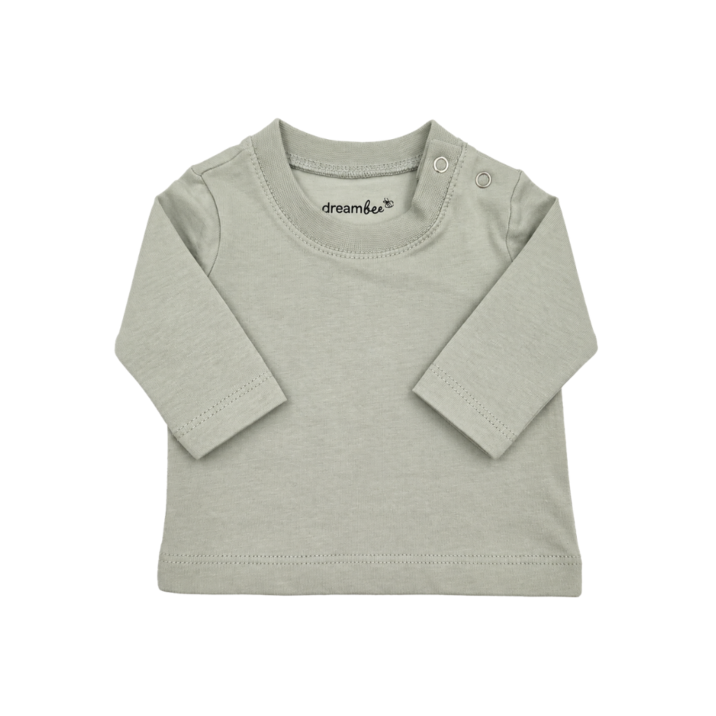 Dreambee T-shirt à longues manches Essentials vert taille 44/46
