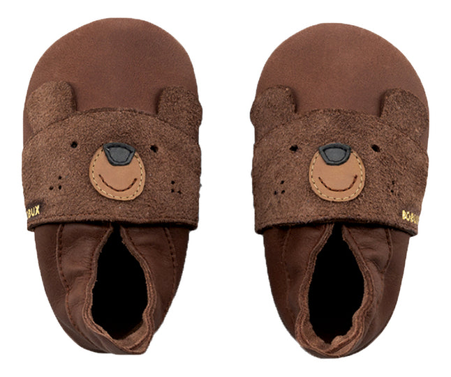 Bobux Chaussons Papa Bear Toffee 9-15 mois