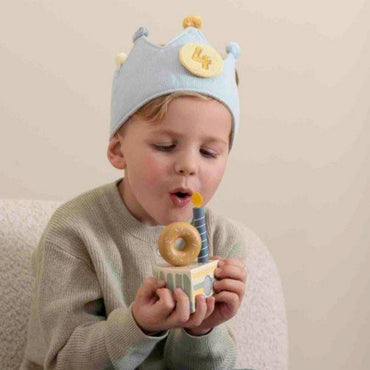 Little Dutch Couronne d'anniversaire bleu