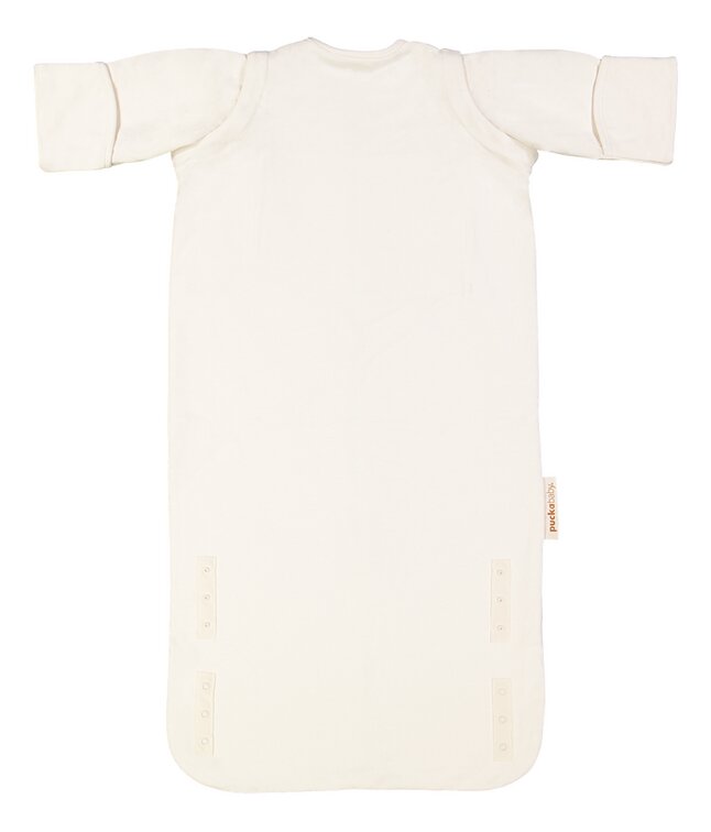 Puckababy Zomerslaapzak The Bag Newborn Cotton Pure TOG 0,5 Off White 70 cm