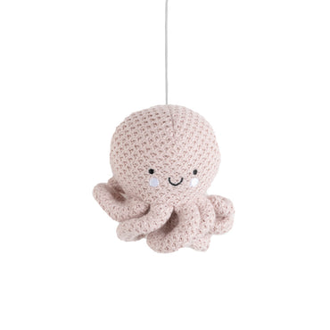 Baby's Only Mobile musical Animals Vieux Rose/Warm Linen