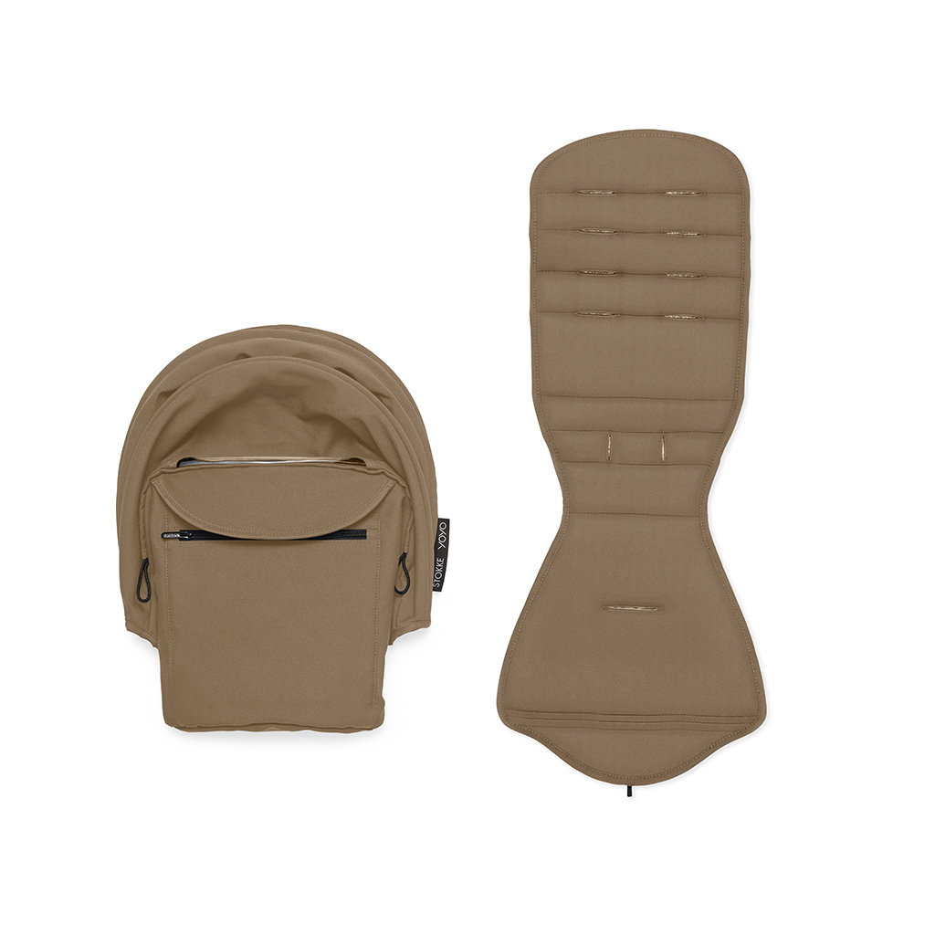 Stokke® Zitje voor kinderwagen YOYO³ 6+ Toffee