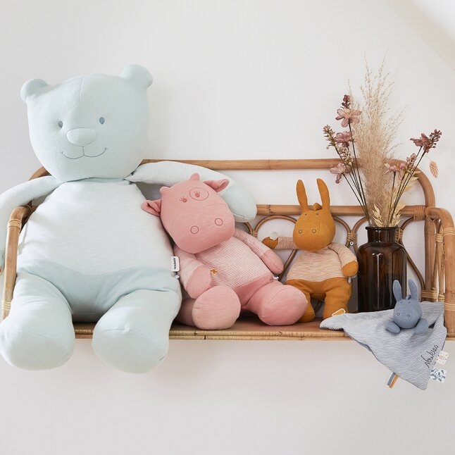 Noukie's Peluche Paco, Nouky & Lola - Nouky 40 cm menthe