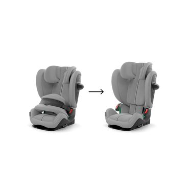 Cybex Siège-auto Pallas G3 Groupe 1/2/3 Plus Stone Grey / Mid Grey