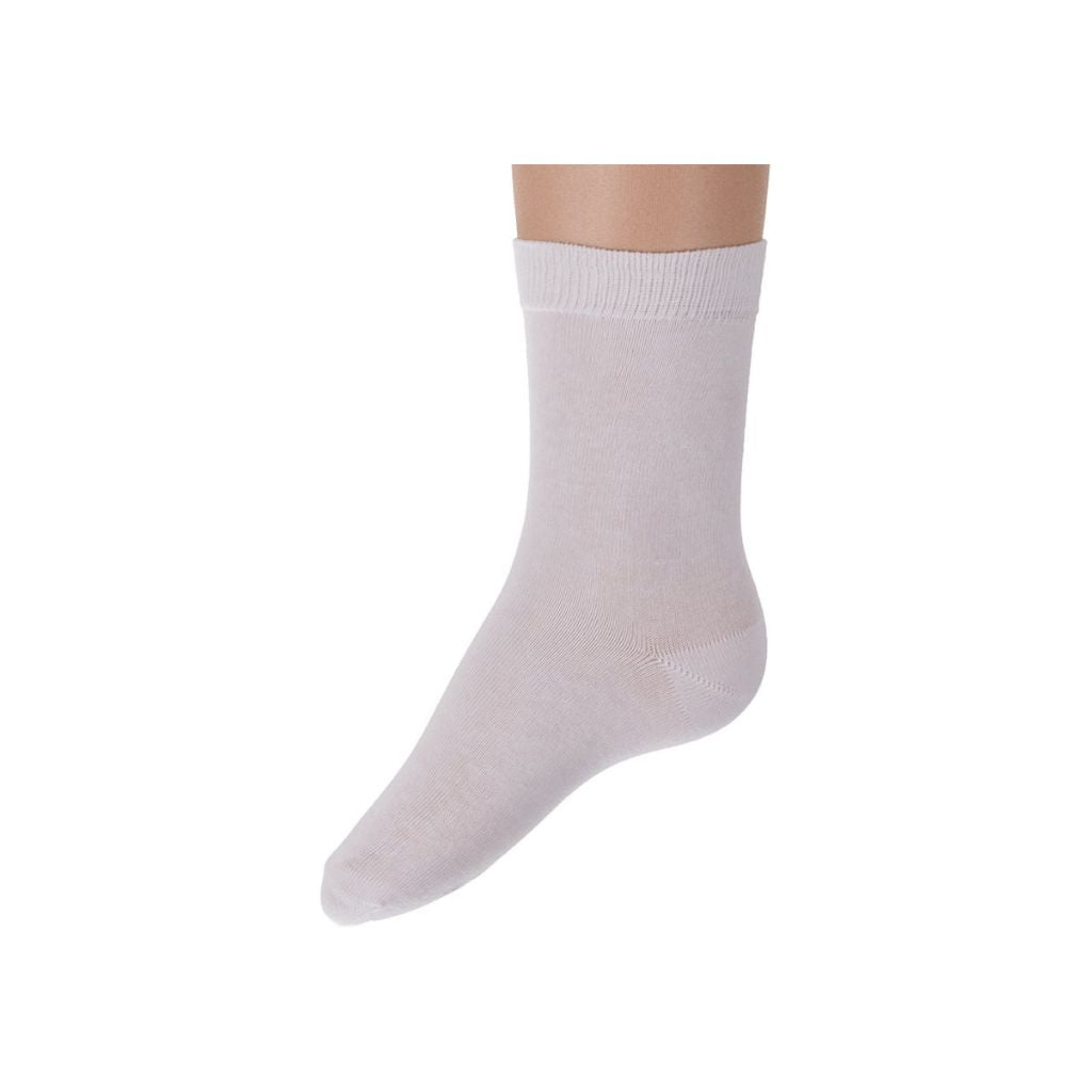 Kous, uni latte (ecru), maat 23-26