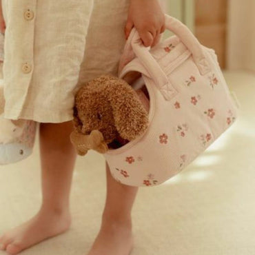 Little Dutch Peluche chien Jackie dans un sac