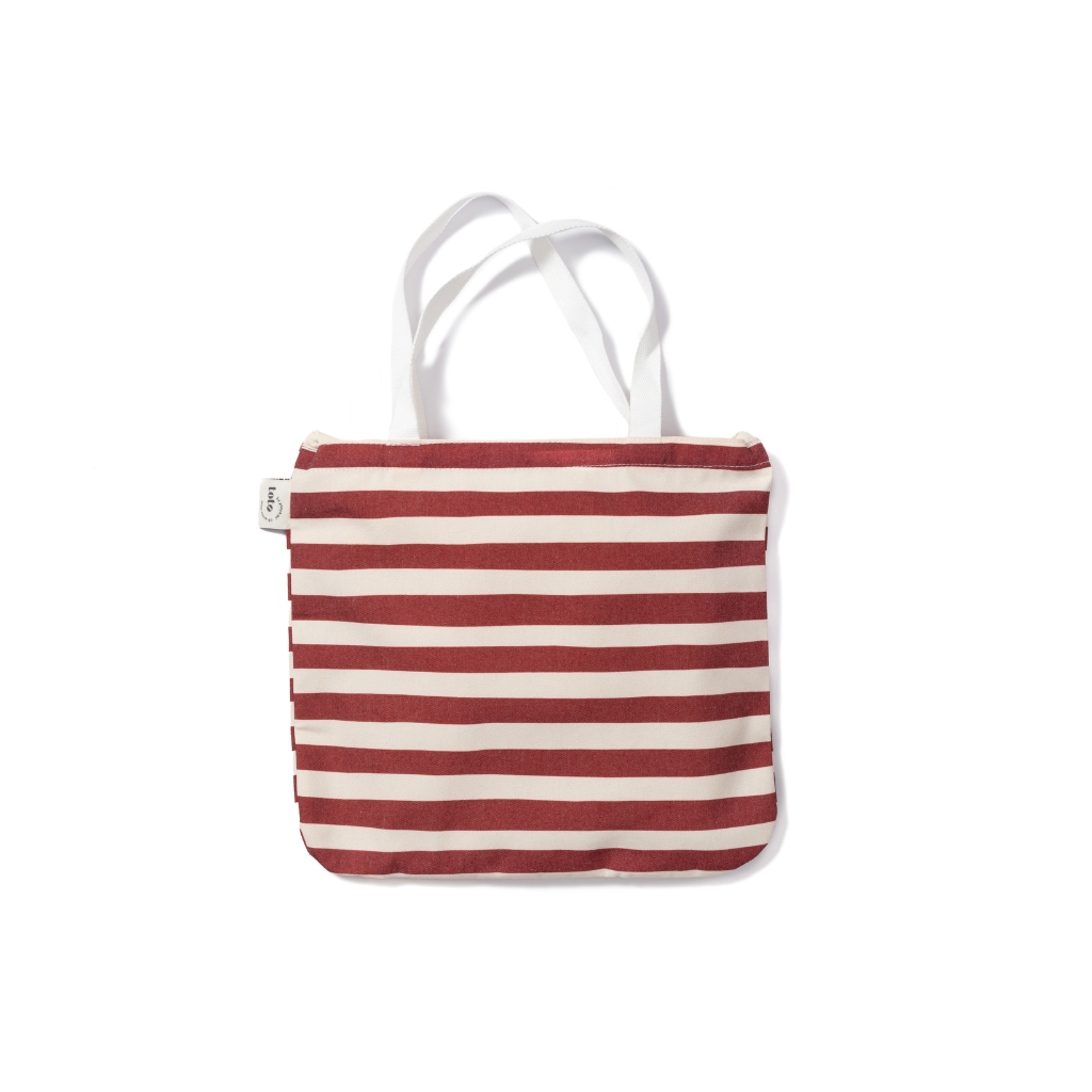 Play&Go Rangement Mural Et Sac Toto Bunny Beige / Rouge
