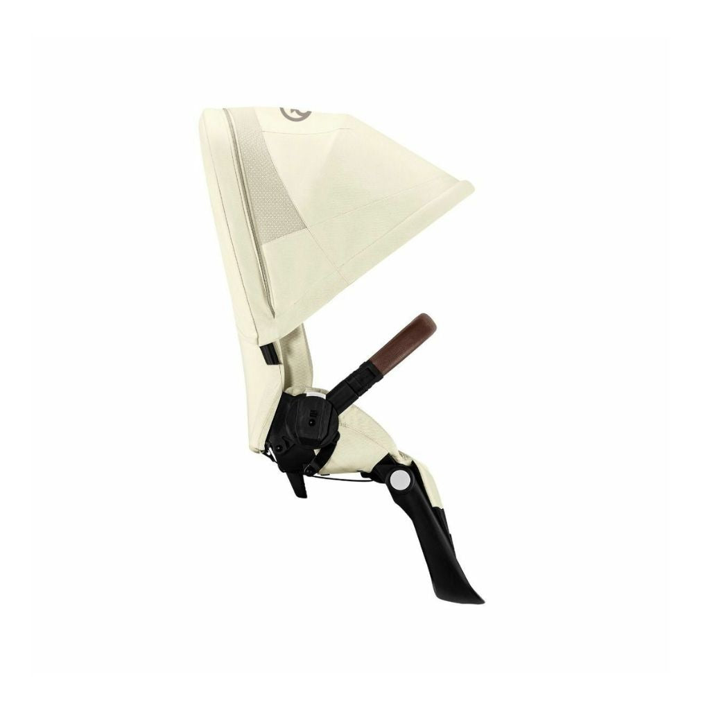 Cybex INFO: wandelwagen Gazelle S extra zitje frame taupe / Seashell beige